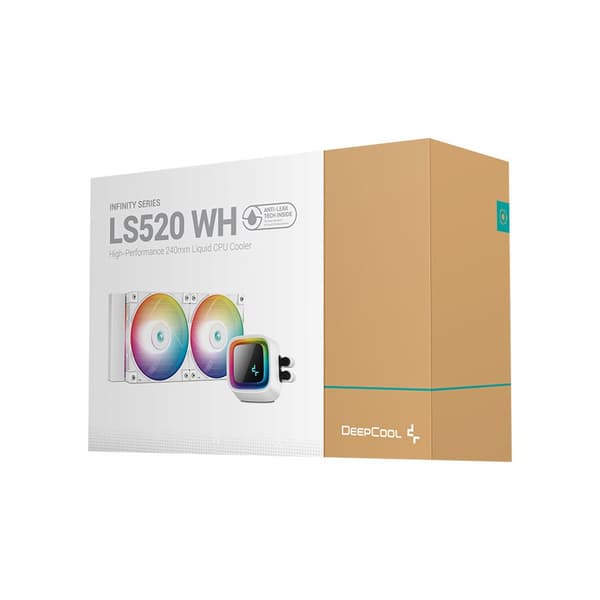 Deepcool LS520 WH - kylsystem med vätska till processorn