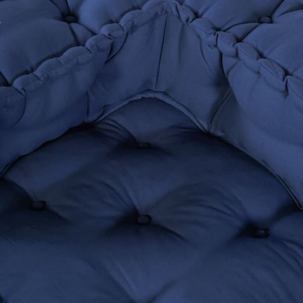 Modulsofa enhet 3 pcs Indigo 140 x 70 x 36 cm Tyg