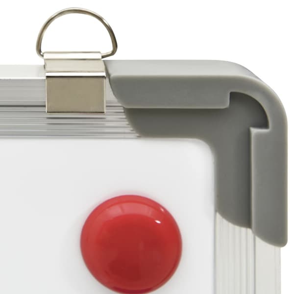 Magnetisk whiteboard vit 50x35 cm stål