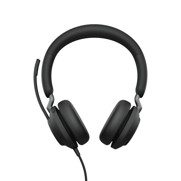 Jabra Evolve2 40 SE Headset Kabel Huvudband Samtal/musik USB Type-A Svart