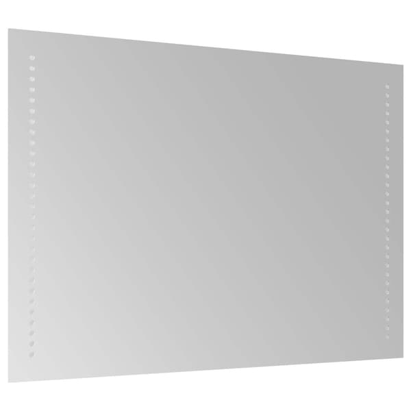 LED Badrumsspegel Transparent 70 x 50 cm härdat glas