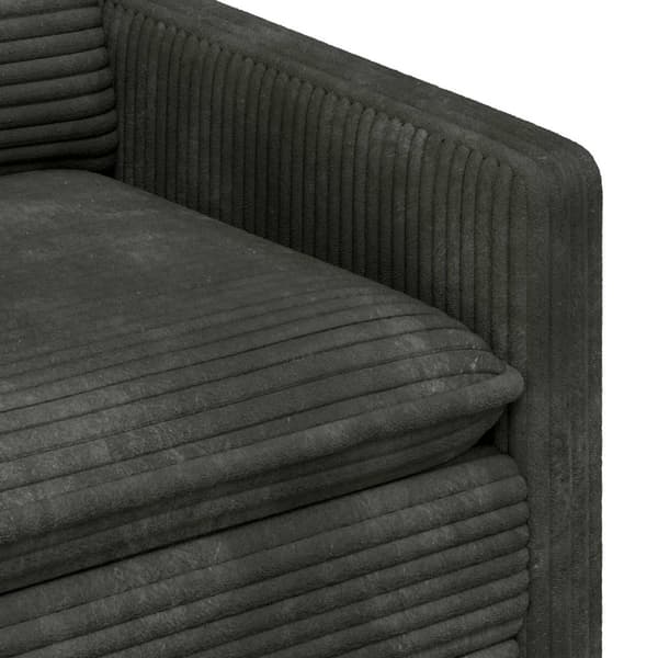 Soffa Antracit 156 x 81 x 87,5 cm Polyester