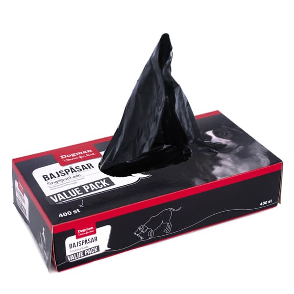 Bajspåsar Tjocka Value Pack 300p Svart