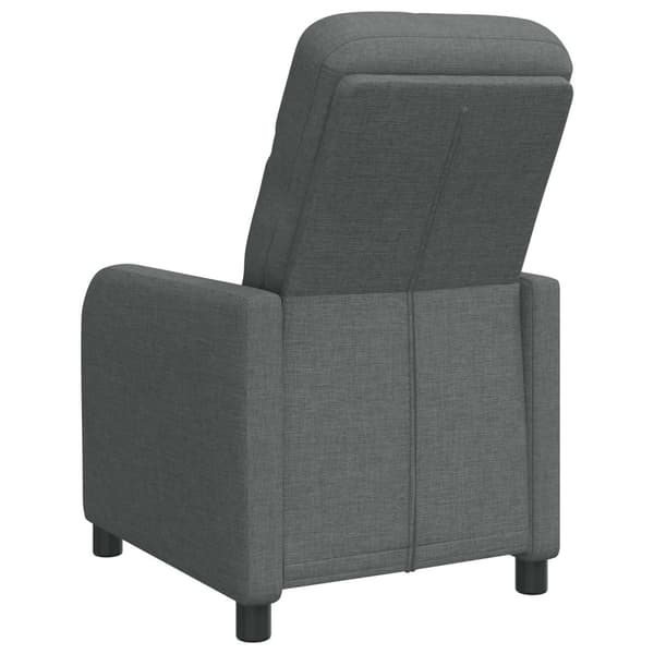 Recliner Mörkgrå Tyg