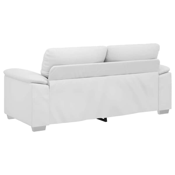 2-sitssoffa vit 180x81x84 cm konstläder