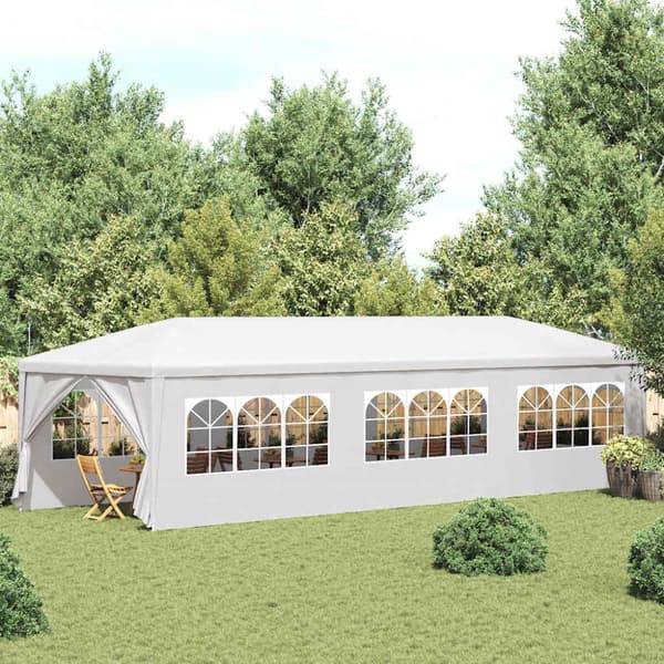 Partytält 3x9 m vit