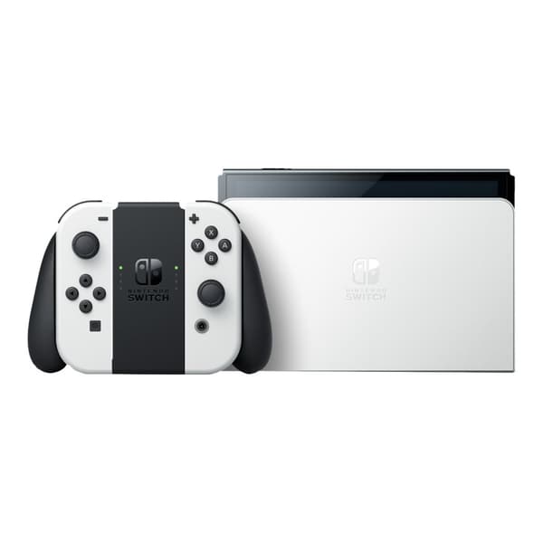Nintendo Switch OLED - Spelkonsol - vit
