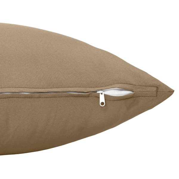 Kuddöverdrag 2 st HEERLEN Taupe 50 x 75 cm Polyester