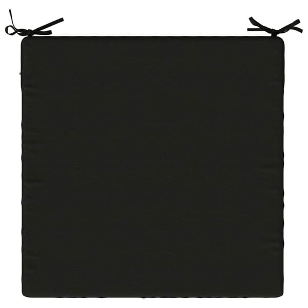 1-delad Sittdyna SOEST 100% Polyester Svart 80 x 80 x 7 cm