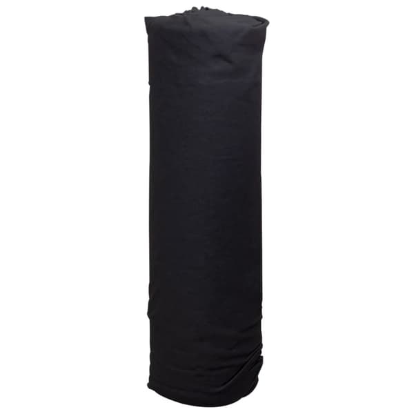 Ogräsduk 1x10 m polyesterfiber svart