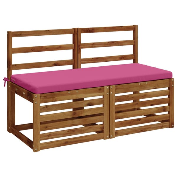 Bänk kudde SOEST 100% Polyester Rosa 120 x 50 x 5 cm