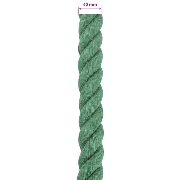 Juterep Grön 100% Tossa jute