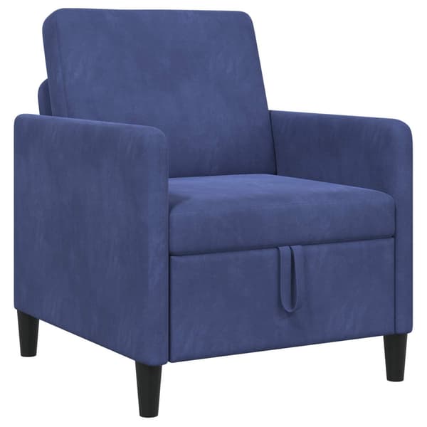 Soffa med förvaring Polisblå 72 x 78 x 87 cm Polyester