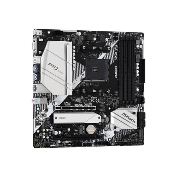 ASRock B550M Pro4 - moderkort - micro ATX - Socket AM4 - AMD B550