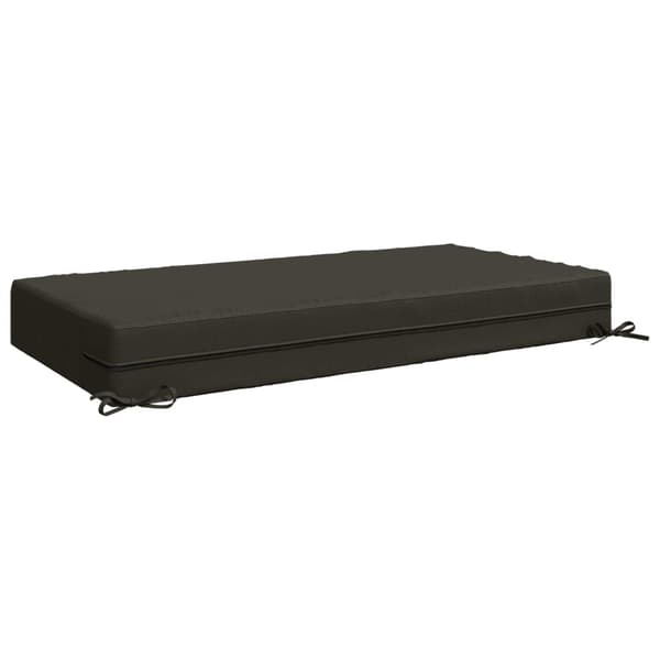 Sittkudde SOEST 100% Polyester Antracit 120 x 80 x 15 cm