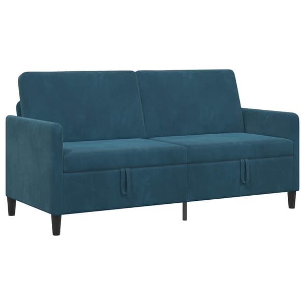 Soffa med förvaring Blå 172 x 78 x 87 cm Polyester