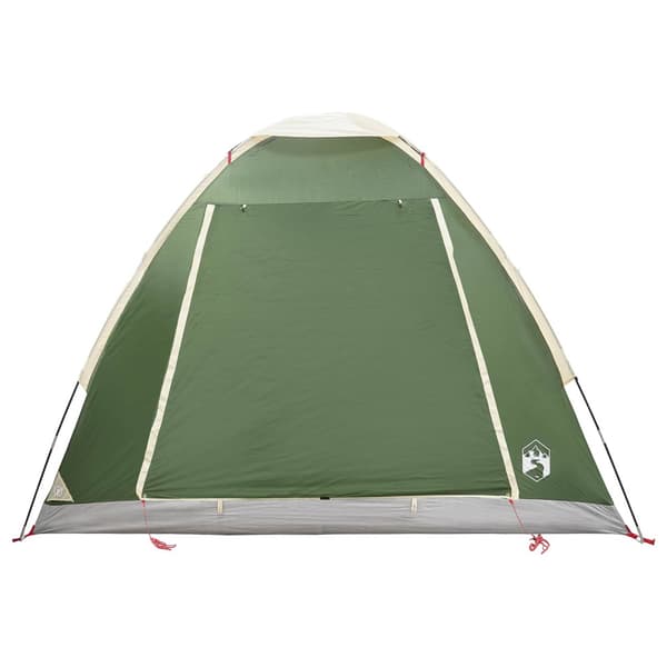 Campingtält med tak Grön 2-manna Polyester och Stål
