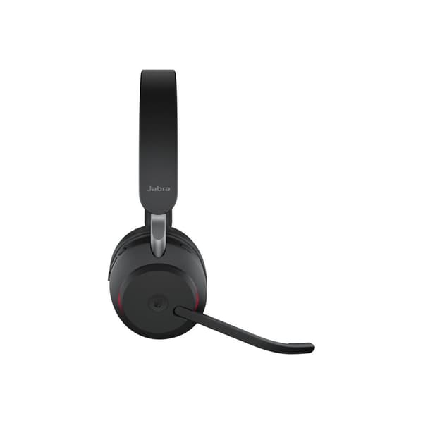 Jabra Evolve2 65 MS Stereo - headset - USB-A - med laddningsställ