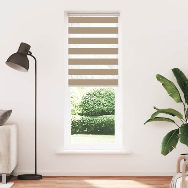 Rullgardin zebra 85x200 cm tyg bredd 80,9 cm polyester