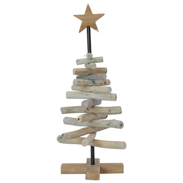 Julgran Brun 60 cm Massivt teakträ