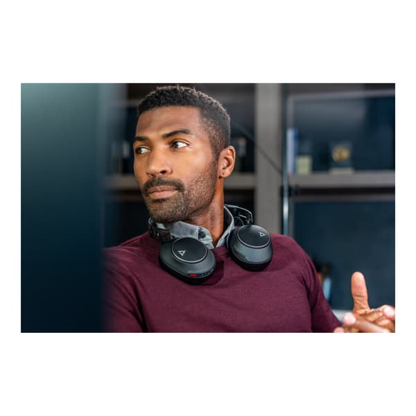 HP Poly Voyager Surround 80 UC - headset - USB-C via Bluetooth-adapter