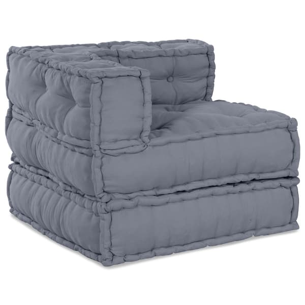Modulsofa enhet Grå 70 x 70 x 56 cm Tyg