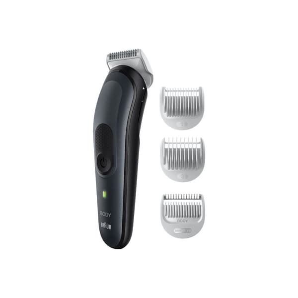 Braun BodyGroomer 3 BG3340 - trimmer - vit / grå