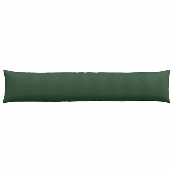 Sofakuddar 2 pcs Mörkgrön 200 x 40 cm Kordread tyg