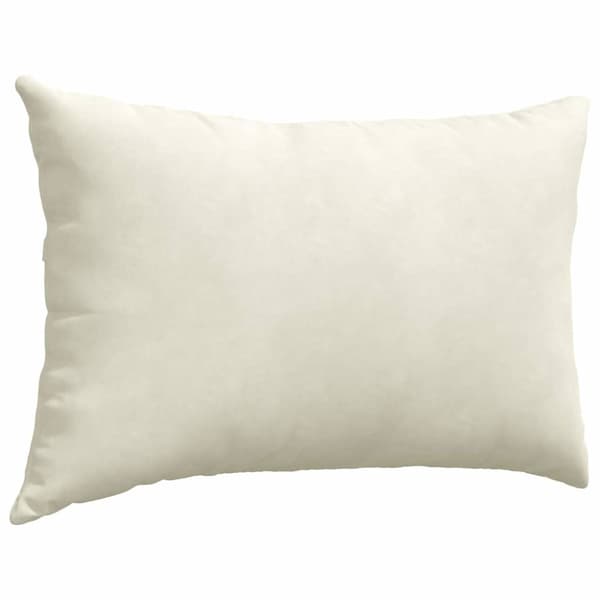 Sofakuddar 2 pcs Kräm 60 x 40 cm Kordread tyg