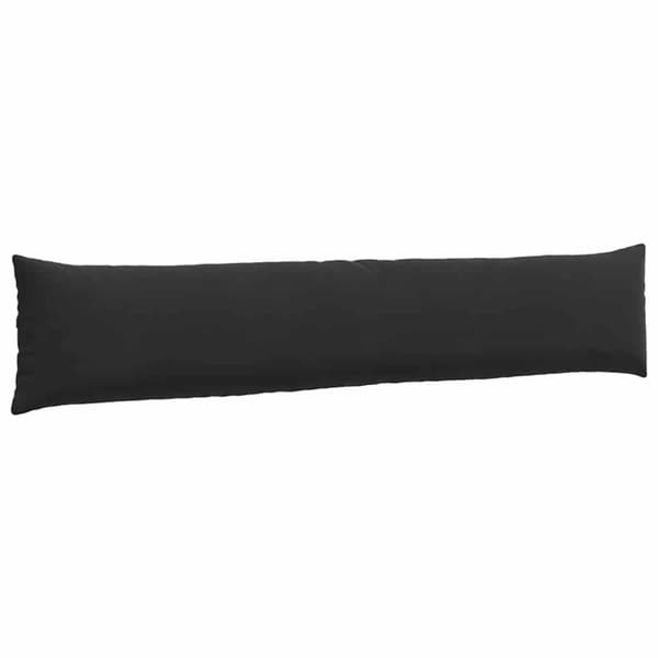 Sofakuddar 2 pcs Svart 200 x 40 cm Kordread tyg