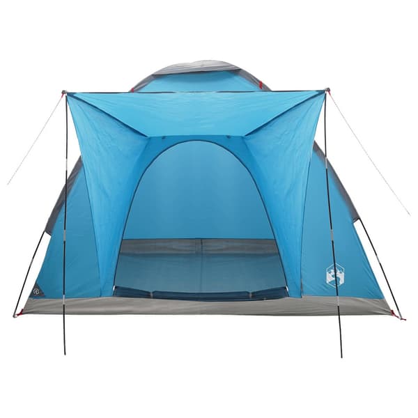 Campingtält med tak Blå 2-manna Polyester och Stål