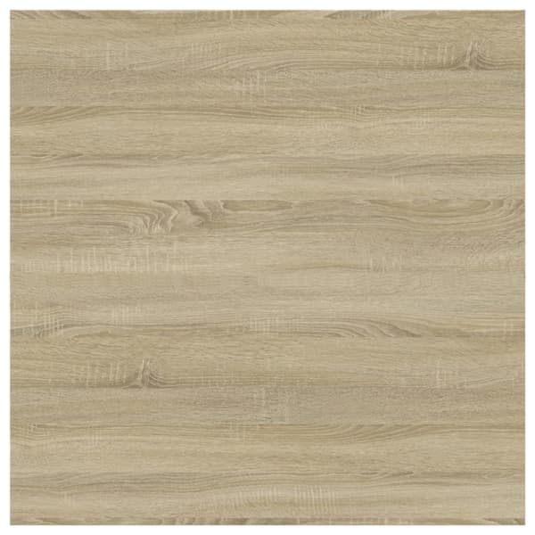 Hyllplan 4 st sonoma-ek 40x40x1,5 cm konstruerat trä