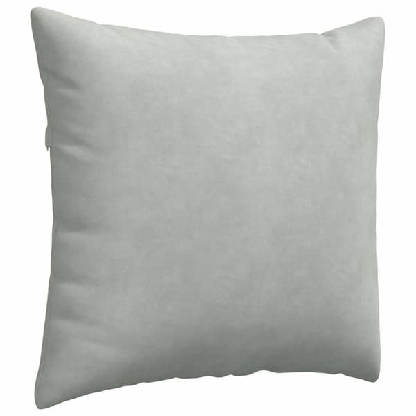 Sofakuddar 2 pcs Ljusgrå 45 x 45 cm Kordread tyg