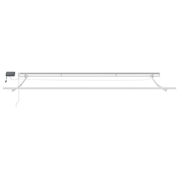Utfällbar markis med 400 ×350 cm tyg