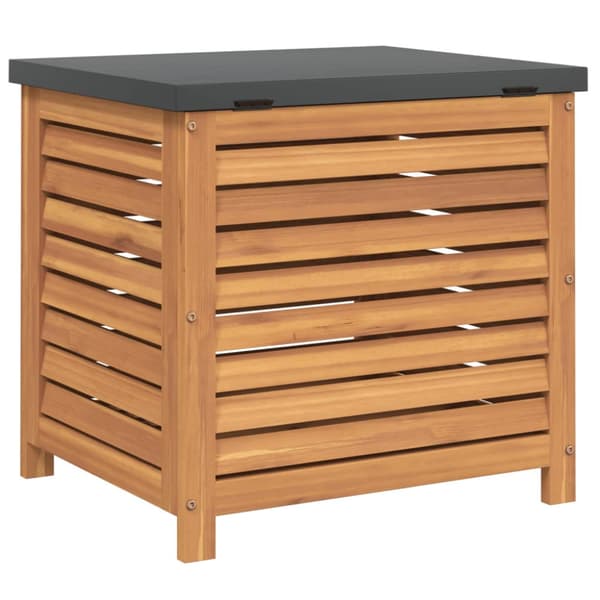 Dynbox 60x50x55 cm massivt eukalyptusträ