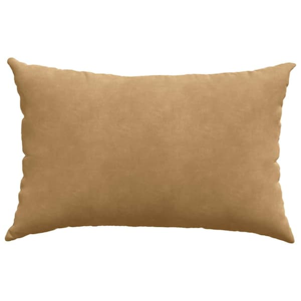 Sofakuddar 2 pcs Brun 60 x 40 cm Kordread tyg
