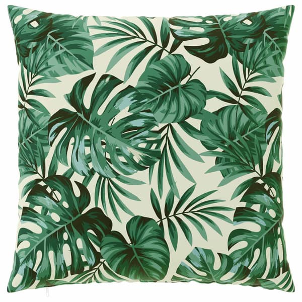 Kuddöverdrag 2 st HEERLEN Bladmönster 60 x 60 cm Polyester