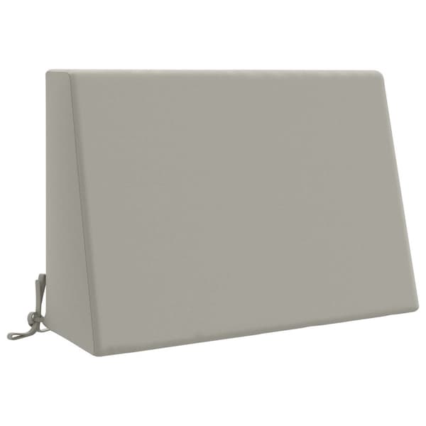 Ryggkudde SOEST 100% Polyester Grå 60 x 20 x 40 cm