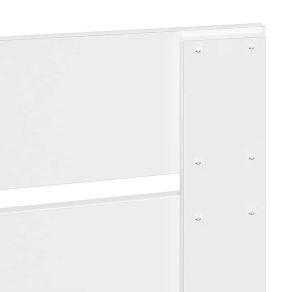 Huvudgavel Vit 100 cm Konstruerat trä