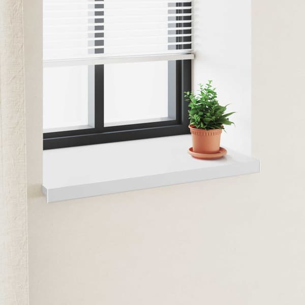 Fönsterbräda Vit 60 x 50 x 4,5 cm PVC