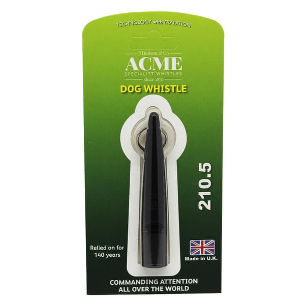 Visselpipa Sonec Acme 210 ½ svart 8 cm