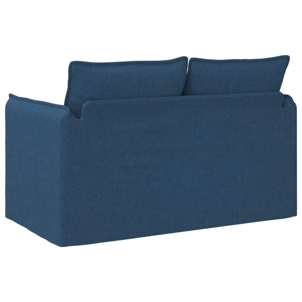 Soffa Blå 136 x 82 x 85 cm tyg