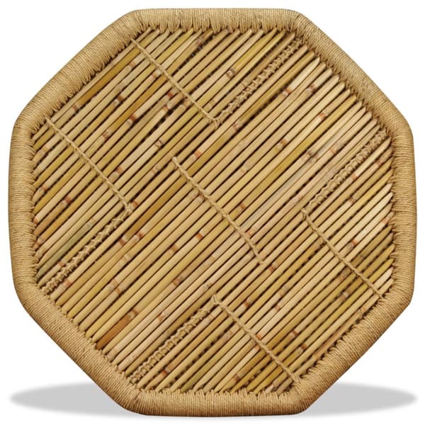 Soffbord bambu oktogon 60x60x45 cm