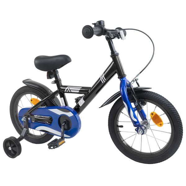 Barncykel 12 Tum för 2-4 åringar Svart