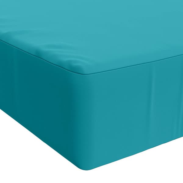 Sittkudde SOEST 100% Polyester Turkos 120 x 60 x 15 cm