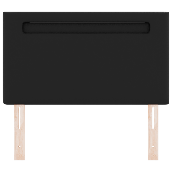 LED huvuddyna Svart Konstläder