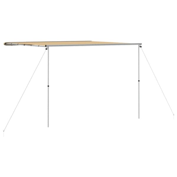 Husvagnsmarkis 3x3x2,15 m beige