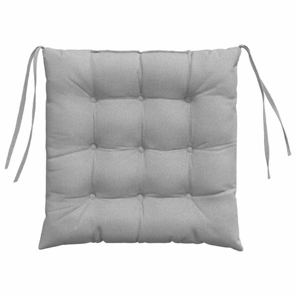 Sittkuddar 4 pcs Moln Grå 40 x 40 x 6 cm tyg