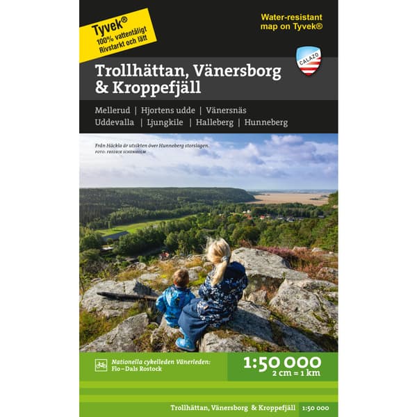 Trollhättan Vänersborg Kroppefjäll 1:50.000