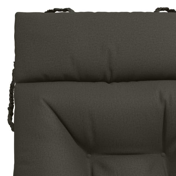 Solstol Kudde VIANEN 100% Polyester Antracit 200 x 90 x 8 cm